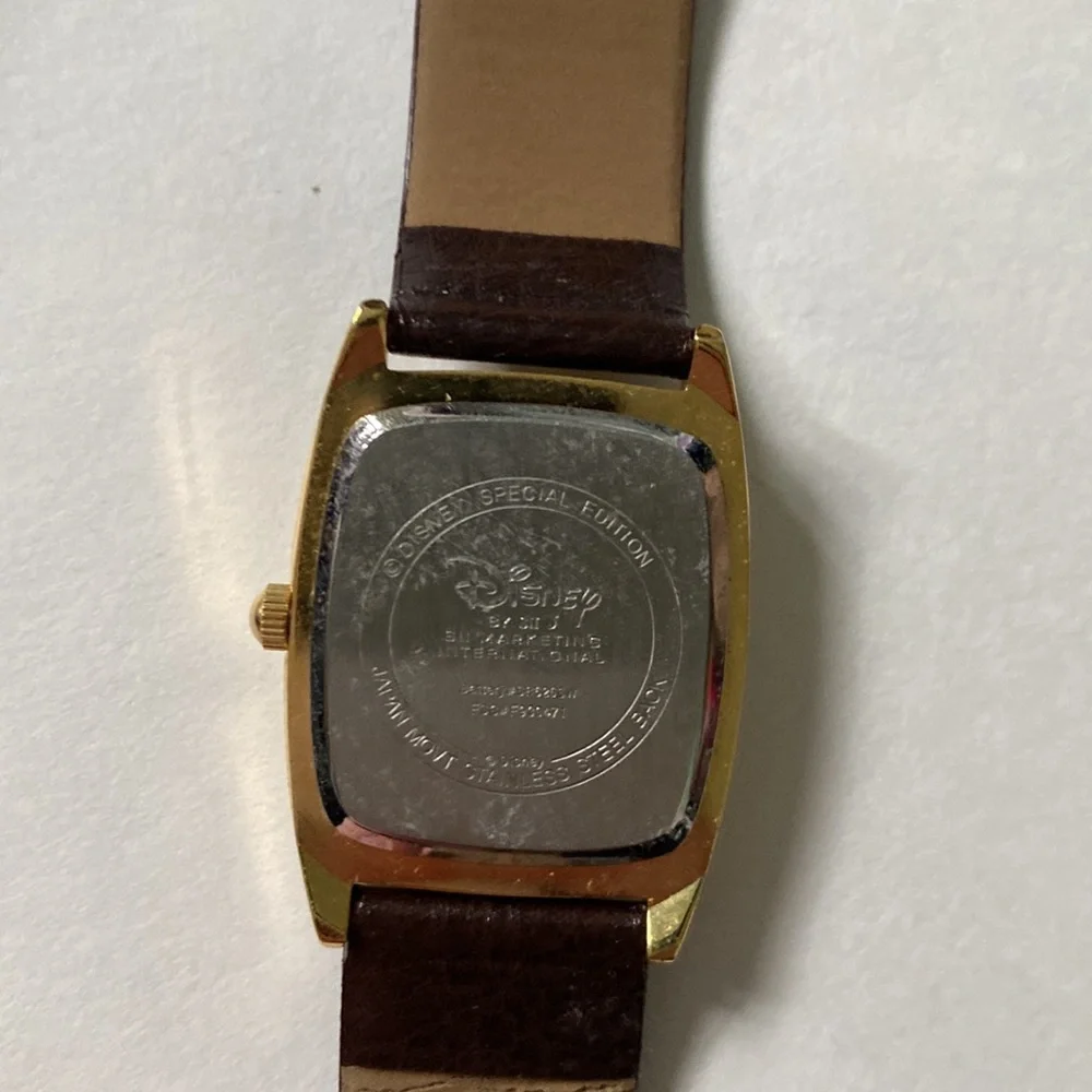 Vintage Disneyland 50th anniversary watch in tin